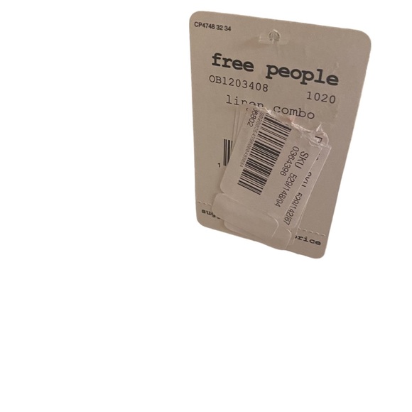 NWT Free People Linen Combo Size XS - Picture 4 of 4
